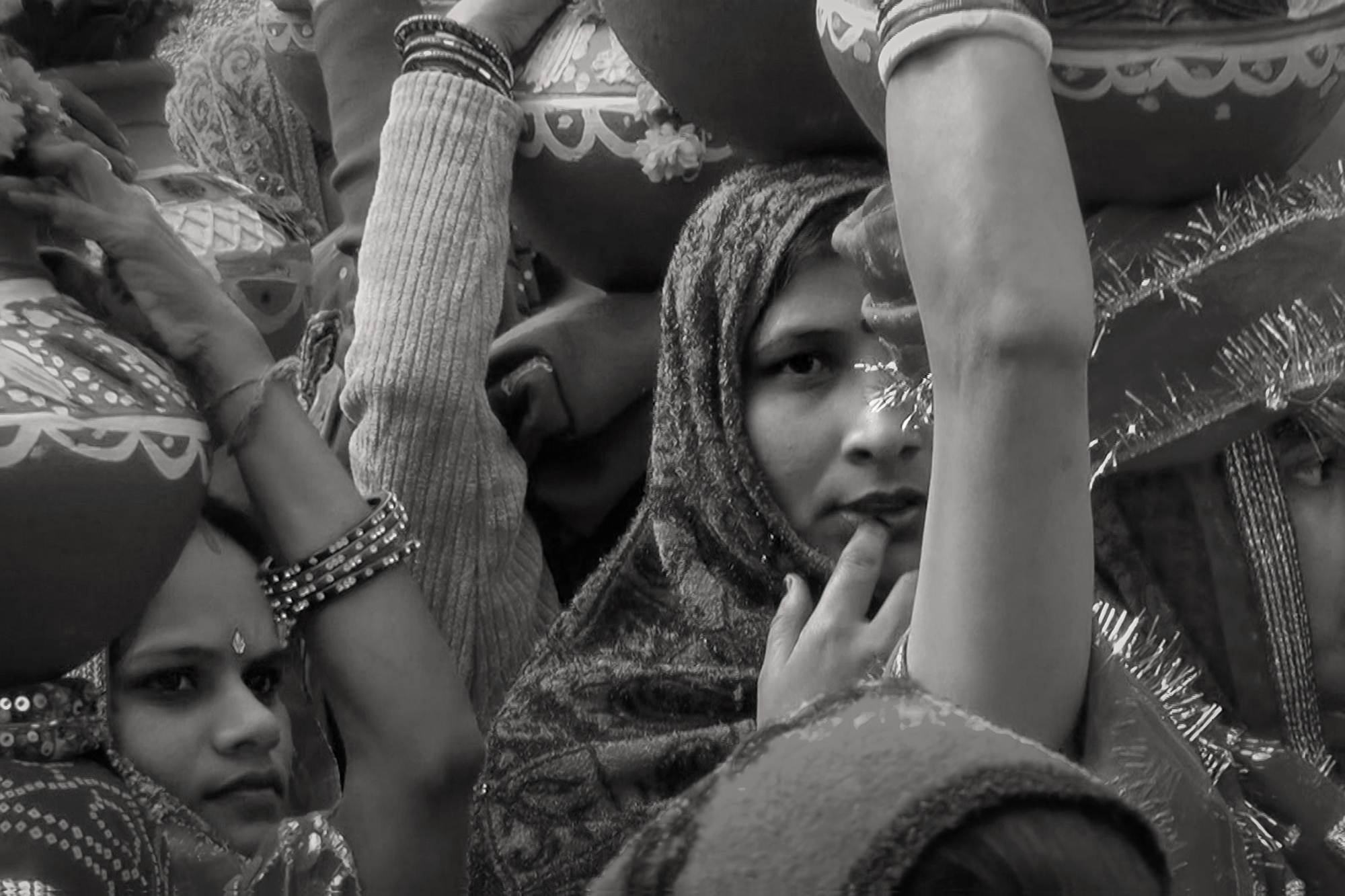 Christoph Radke, India, Delhi, Mangol Puri, eine Prozession, 2011